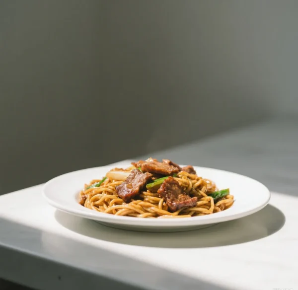 Roast Pork Chow Mein